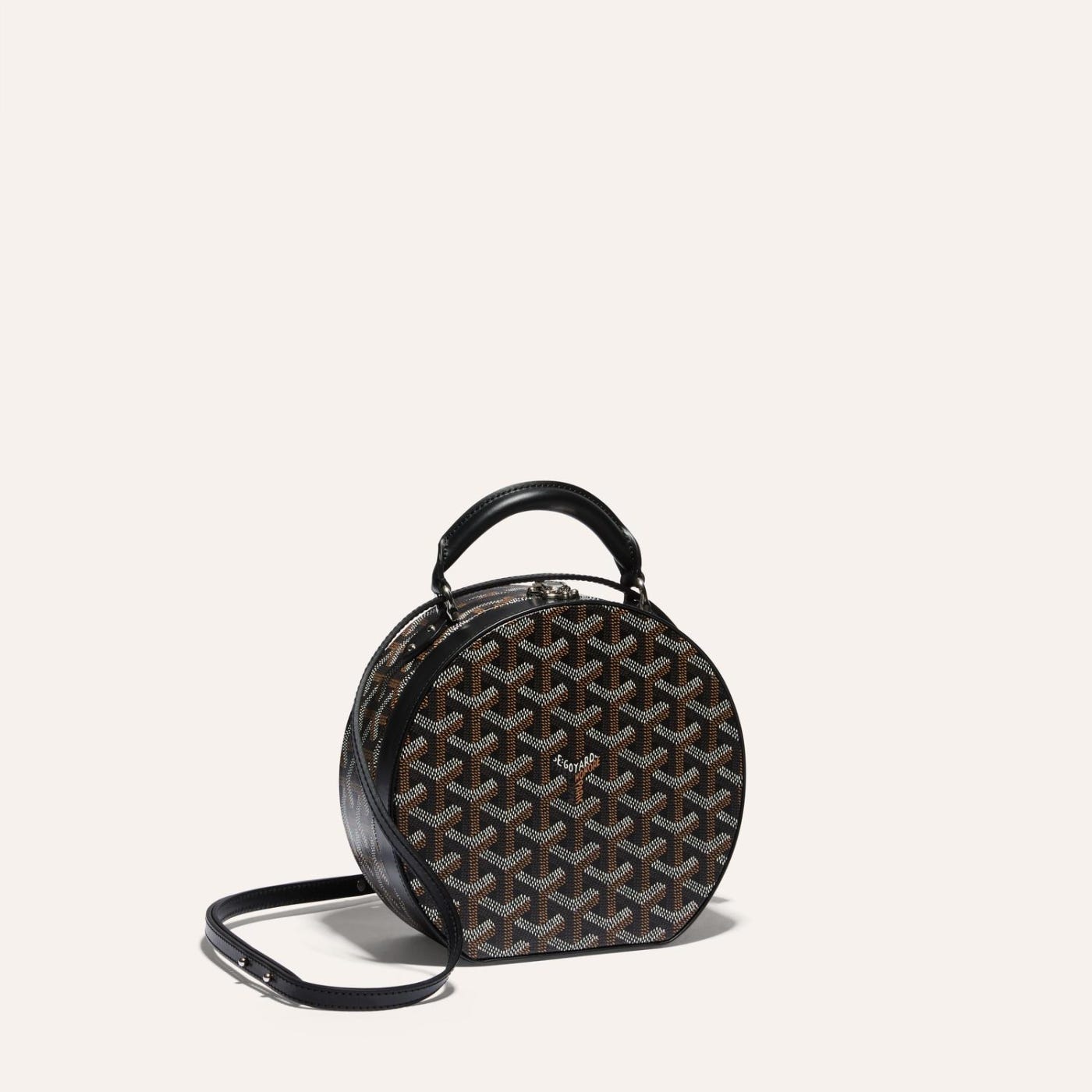 Goyard The Alto Hatbox Trunk Bag Black - Image 1